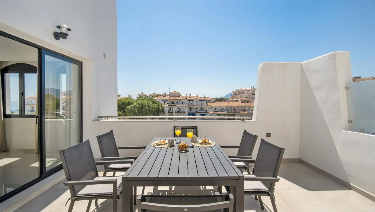 Apartament Atico Con Vistas Al Mar Marbella Hiszpania