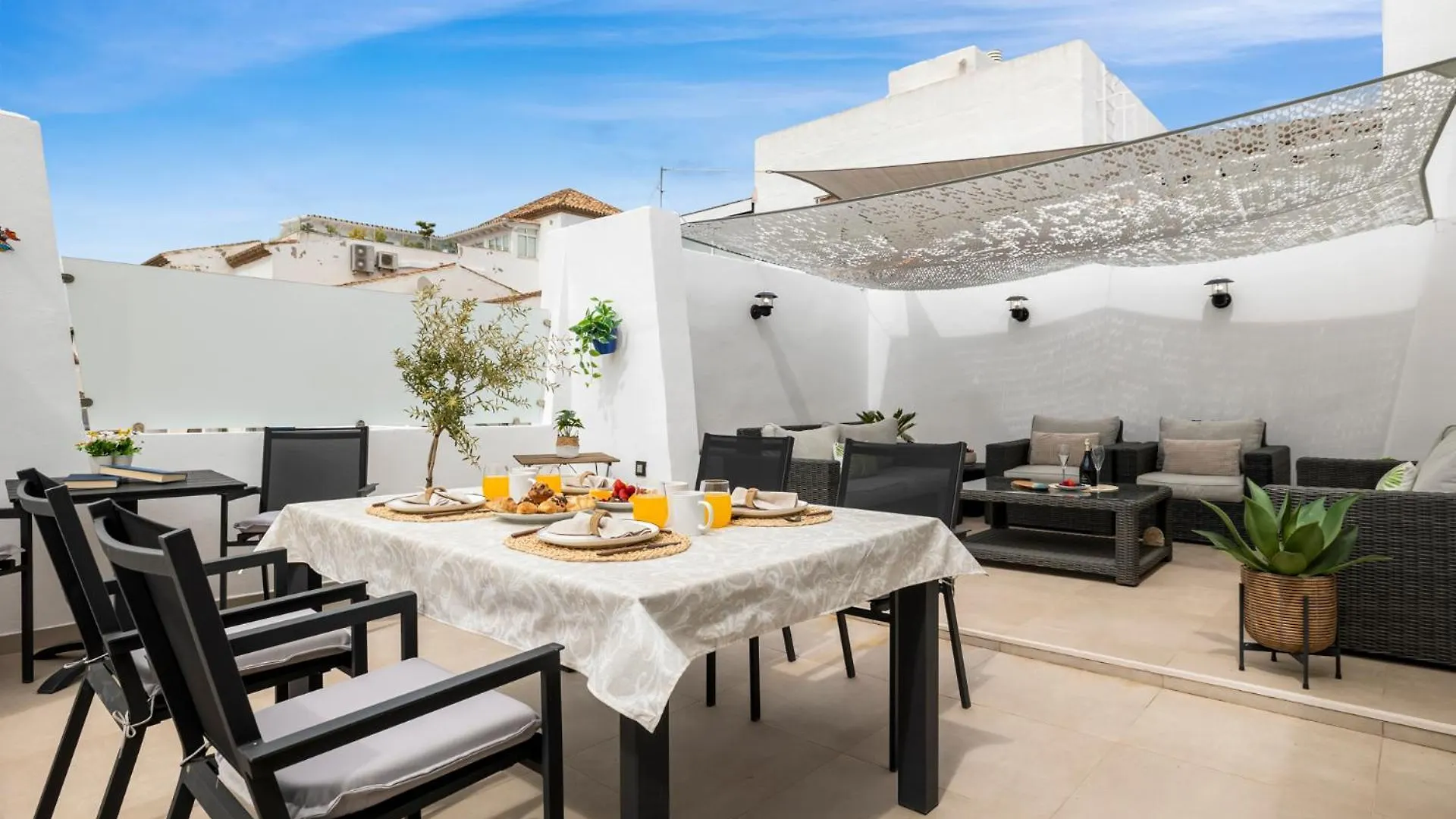 Apartament Atico Con Vistas Al Mar Marbella Hiszpania
